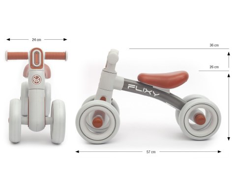 Milly Mally Pojazd Flixy Grey Milly Mally Pojazd Flixy Grey