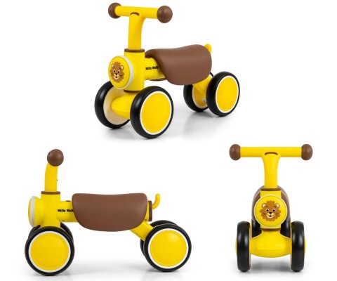 Jeździk dla dzieci York Yellow Milly Mally Jeździk dla dzieci York Yellow Milly Mally
