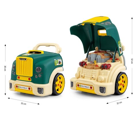 Milly Mally Silnik rozkręcalny N-gine Green