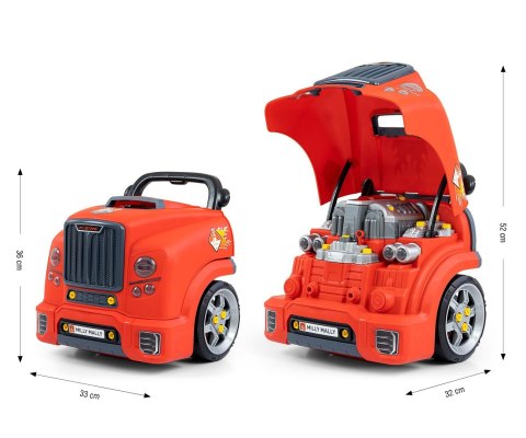 Milly Mally Silnik rozkręcalny N-gine Red