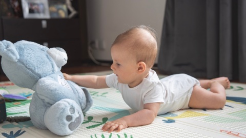 Milly Mally Zabawka pluszowa z Projektorem Szumiś Milly Bear Blue Milly Mally Zabawka pluszowa z Projektorem Szumiś Milly Bear Blue