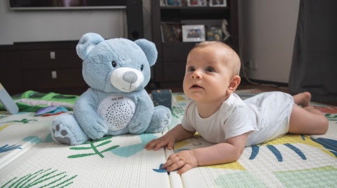 Milly Mally Zabawka pluszowa z Projektorem Szumiś Milly Bear Blue Milly Mally Zabawka pluszowa z Projektorem Szumiś Milly Bear Blue
