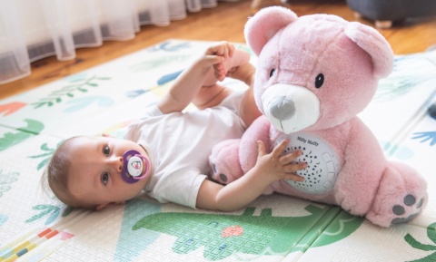 Milly Mally Zabawka pluszowa z Projektorem Szumiś Milly Bear Pink Milly Mally Zabawka pluszowa z Projektorem Szumiś Milly Bear Pink