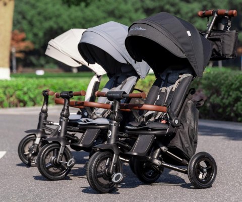 Qplay Rowerek Trójkołowy Nova Deluxe Beige Qplay Rowerek Trójkołowy Nova Deluxe Beige