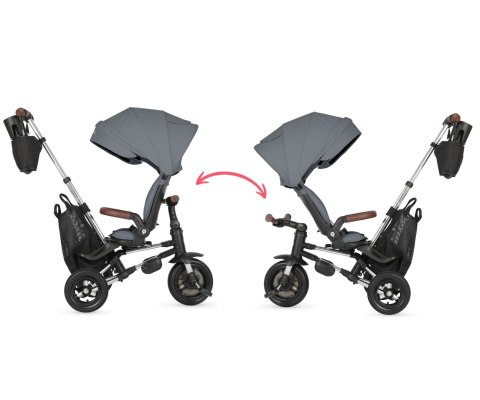 Qplay Rowerek Trójkołowy Nova Deluxe Grey Qplay Rowerek Trójkołowy Nova Deluxe Grey