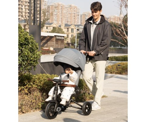 Qplay Rowerek Trójkołowy Nova Deluxe Grey Qplay Rowerek Trójkołowy Nova Deluxe Grey