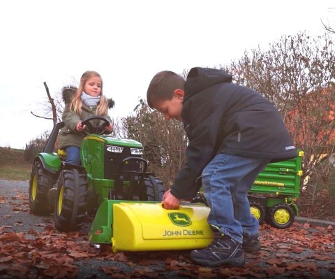 Rolly Toys 409716 Zamiatarka z Klapą John Deere Rolly Toys 409716 Zamiatarka z Klapą John Deere