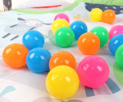 TinyMini JL639-2A Mata edukacyjna 2w1 Kwiat Zoo