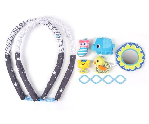 TinyMini JL652-1A Mata edukacyjna 2w1 Kojec z Piłeczkami