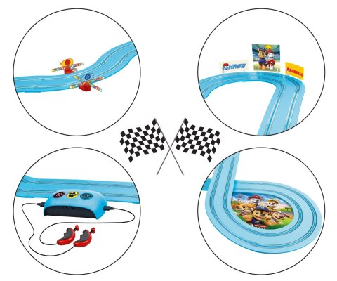 Carrera First 20063058 Paw Patrol- Race 'N' Rescue 3,5m Carrera First 20063058 Paw Patrol- Race 'N' Rescue 3,5m