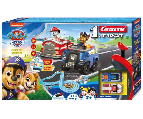 Carrera First 20063058 Paw Patrol- Race 'N' Rescue 3,5m Carrera First 20063058 Paw Patrol- Race 'N' Rescue 3,5m