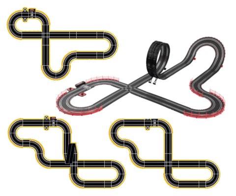 Carrera Go 20062595 DTM Supercars 6,3m Carrera Go 20062595 DTM Supercars 6,3m