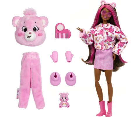 Mattel JCN95 Barbie Cutie Reveal Troskliwe Misie Lalka Misia Wesołe Serce