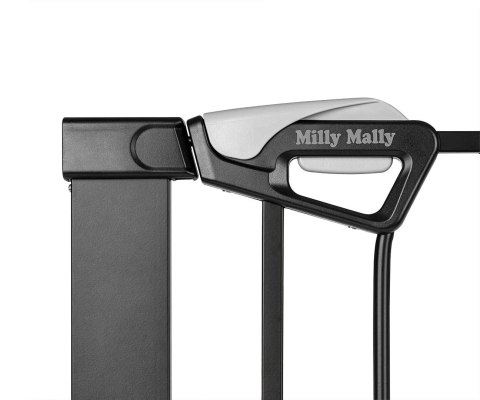 Milly Mally Bramka zabezpieczająca Barierka na schody Guardy 83 Black Milly Mally Bramka zabezpieczająca Barierka na schody Guardy 83 Black
