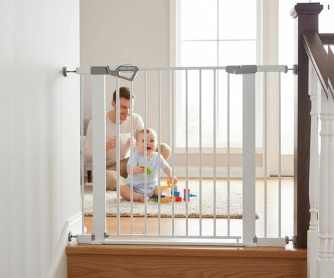 Milly Mally Bramka zabezpieczająca Barierka na schody z rozszerzeniami Guardy 104