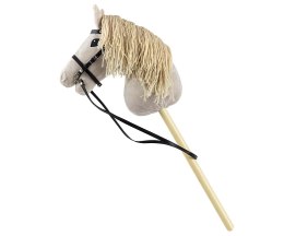 Milly Mally Hobby Plus Koń na Kiju Light Grey