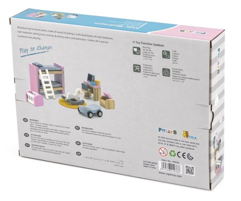 Viga 44036 PolarB Zestaw mebelków - pokój malucha