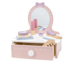 Viga 44271N PolarB Drewniana toaletka z akcesoriami do zabawy