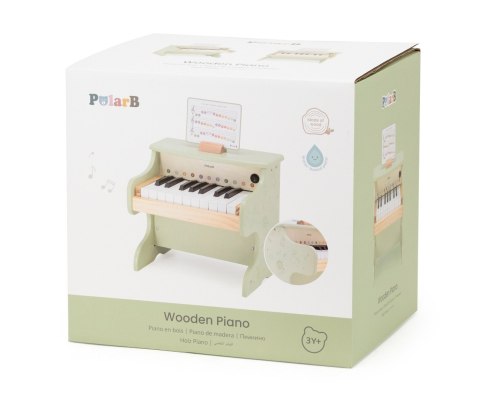 Viga 44274 PolarB Drewniane pianino dla dzieci