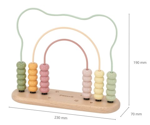 Viga 44276 PolarB Zabawka wspierająca motorykę - koraliki na druciku
