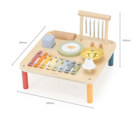 Viga 44277 PolarB Drewniany stolik muzyczny