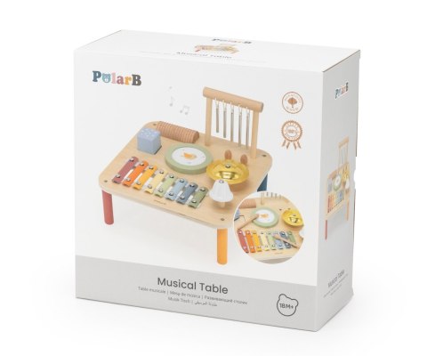 Viga 44277 PolarB Drewniany stolik muzyczny