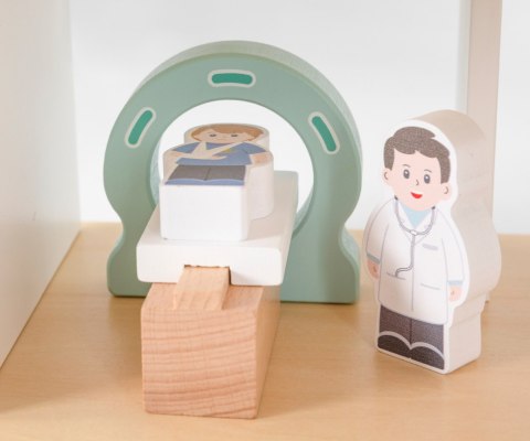 Viga 44802 Drewniany szpital z akcesoriami