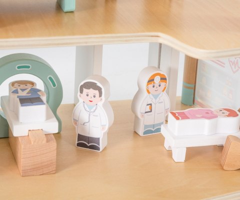 Viga 44802 Drewniany szpital z akcesoriami