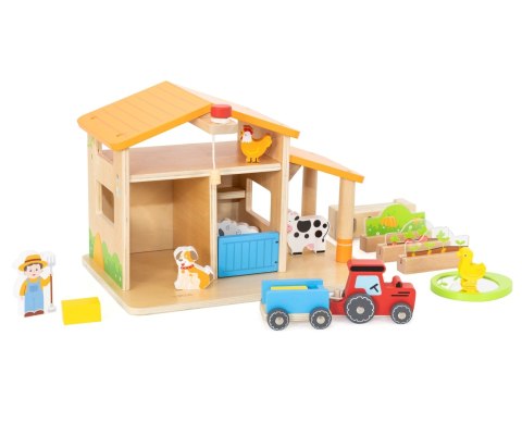 Viga 44804 Drewniana farma z akcesoriami