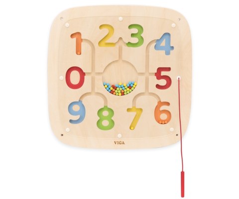 Viga 44811FSC Tablica edukacyjna - magnetyczna zabawa z liczbami