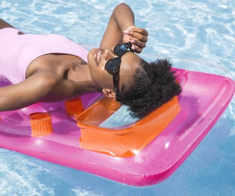 Bestway 43040 Dmuchany materac plażowy Różowy mat 1.88m x 71cm