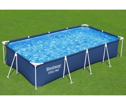 Bestway 56405 Basem stelażowy Steel Pro prostokątny 4.00m x 2.11m x 81cm