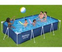 Bestway 56405 Basem stelażowy Steel Pro prostokątny 4.00m x 2.11m x 81cm