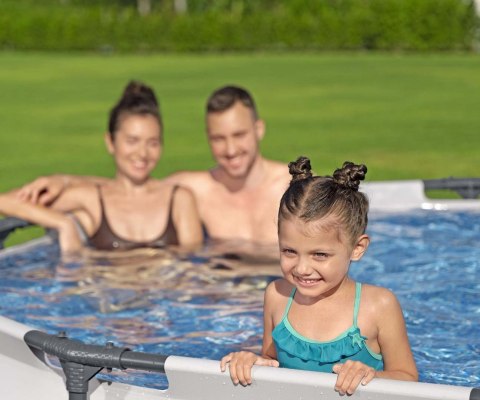 Bestway 56406 Basen stelażowy Steel Pro Max okrągły 3.05m x 76cm