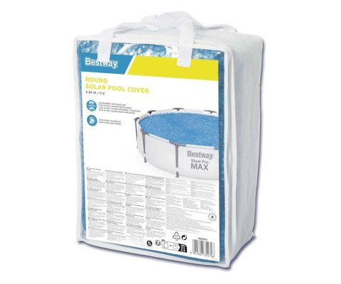Bestway 58241 Pokrywa solarna do basenu okrągłego 3.05m