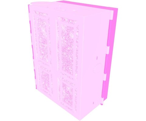 Mattel HXD58 Lalka Modowa Barbie Różowa Z Szafą