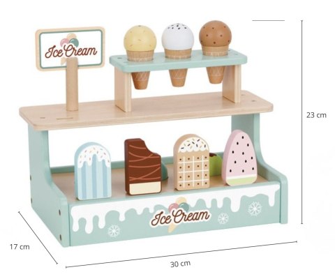 Tooky Toy TJ119 Słodka budka z lodami