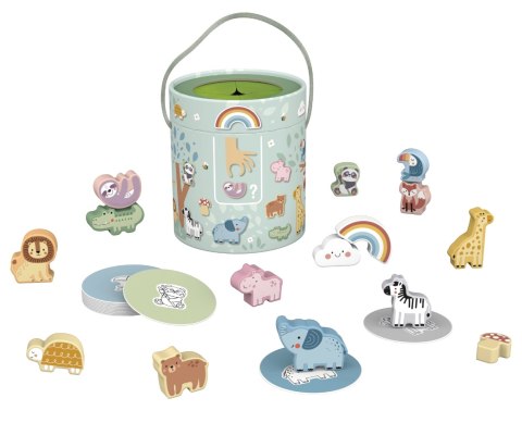 Tooky Toy TK635A Zoo w wiaderku