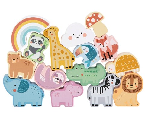 Tooky Toy TK635A Zoo w wiaderku