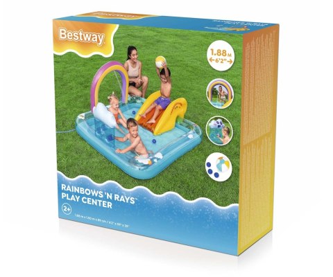 Bestway 53174 Plac zabaw ze zjeżdżalnią Tęcza 1.88m x 1.50m x 89cm