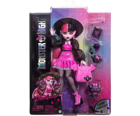 Mattel HRP64 Lalka Monster High Draculaura