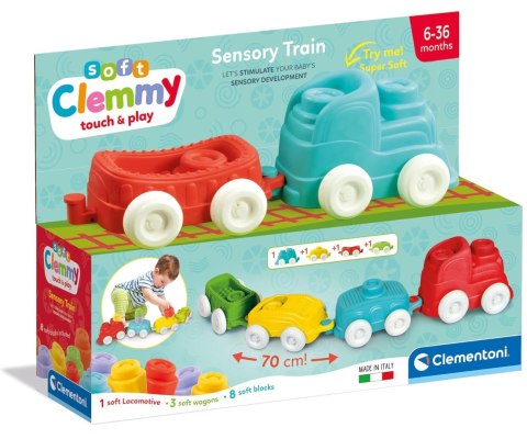 Clementoni 17961 Clemmy Pociąg Sensoryczny