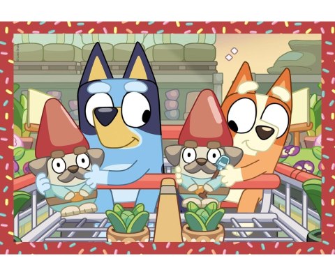 Clementoni 21530 Puzzle 4 w 1 Bluey