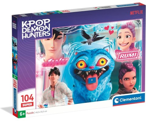 Clementoni 27243 Puzzle Super 104 El K-POP Demon Hunters