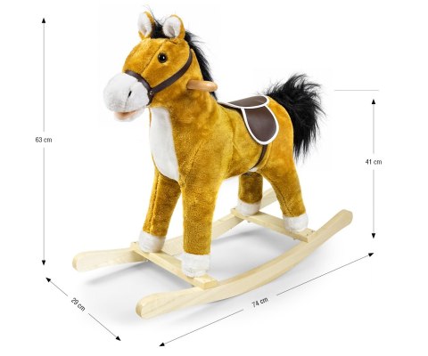 Milly Mally Koń Teddy Light Brown
