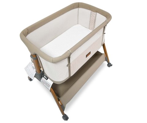 Milly Mally Łóżeczko Dostawne Nino Beige
