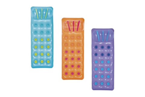 Bestway 43015 DMUCHANY MATERAC PLAŻOWY 188cm x 71cm NIEBIESKI Bestway 43015 DMUCHANY MATERAC PLAŻOWY 188cm x 71cm NIEBIESKI