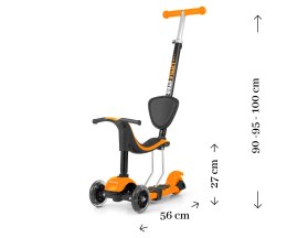 Milly Mally Scooter Little Star Orange