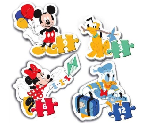 Clementoni 20819 Moje Pierwsze Puzzle Myszka Mickey