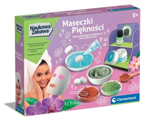 Clementoni 50901 Naukowa Zabawa Lab Maseczki Piękności